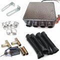 Car Under Dash Heater Kit 4 Ports Portable Windscreen W Speed Switch 12v Universal Air Defroster Demister Warm Fan For Or Truck 
