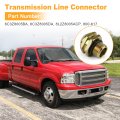 Transmission Cooler Line Quick Connector 800-617 For Ford Explorer Sport Trac 2007-2010 F-250 F-350 F-450 F-550 2005-2007 And