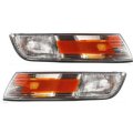 Corner Light Pair For Mercury Grand Marquis 1995 1996 1997 Gs Ls Models Clear And Amber Lens Driver Passenger Side F5my15a201d 