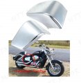 Smt-battery Side Fairing Cover Compatible With Shadow Ace750 Vt400 1997-2003 Chrome B01mu7u61p