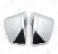 Smt-battery Side Fairing Cover Compatible With Shadow Ace750 Vt400 1997-2003 Chrome B01mu7u61p