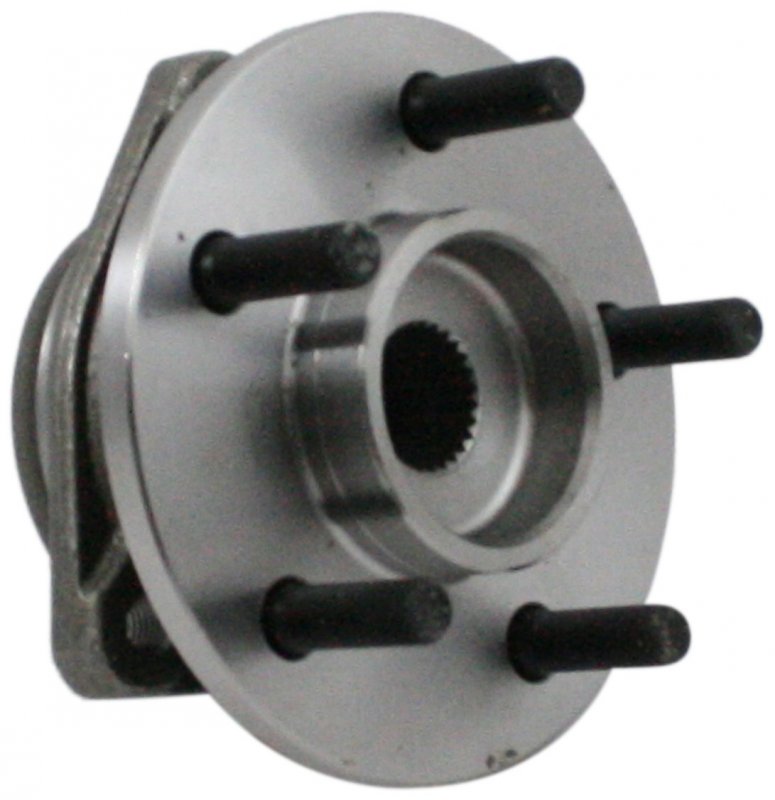29513158 Front Hub Assembly With Forged Flange And Induction Hardened Raceways For Precise Abs Signaling Vibration Free