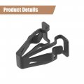 X Autohaux 2pcs Black Iron Sun Visor Cap Clip Retainer No Ds7z-9904132-a Ford Transit 2015-2022d For Mustang For Edgtohaux 2pcs