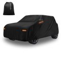 Waterproof Car Cover For Mini Cooper Hardtop 4 Door 2014 To 2024 All Weather Protection With Uv Resistance And Zipper 210d Pu 