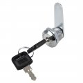 Uxcell Drawer Cabinet Cam Lock 5 8 Cylinder Length With No 3 Fits On Max Panel Thickness Zinc Alloy Chrome Finish Keyed