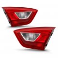 2-pieces Inner Driver Passenger Side Oe-style Red Lens Trunk Lid Tail Light Housing Lamp Assembly Replacement For 2016-2019 
