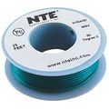 Nte Electronics Wh24-05-25 Hook Up Wire Stranded Type 24 Gauge 25 Length Green 