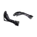 Front Bumper Brackets For Toyota Matrix 2003 To 2008 Driver And Passenger Side Pair Replacement 5211502070 5211602070 To1067148 