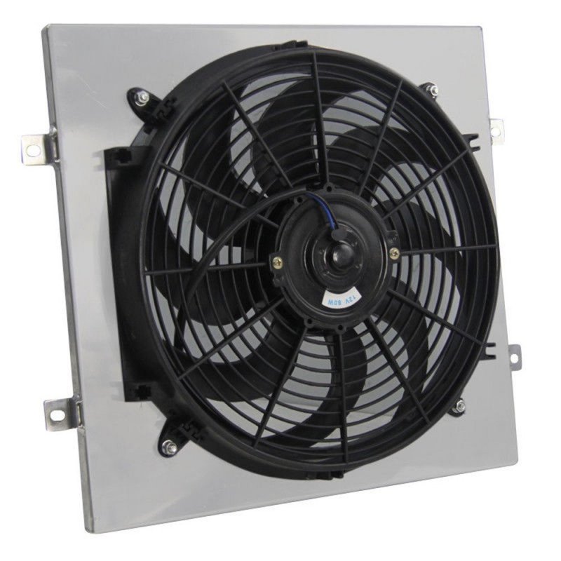 Alloyworks Full Aluminum Fan Shroud For 1960-1966 Ford Mustang Falcon Ranchero 1924 Model T 1964-1965 Mercury Comet