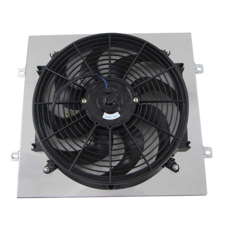 Alloyworks Full Aluminum Fan Shroud For 1960-1966 Ford Mustang Falcon Ranchero 1924 Model T 1964-1965 Mercury Comet