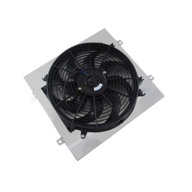 Alloyworks Full Aluminum Fan Shroud For 1960-1966 Ford Mustang Falcon Ranchero 1924 Model T 1964-1965 Mercury Comet