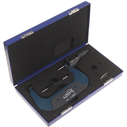 Igaging 4-5 Digital Electronic Outside Micrometer W Large Lcd Display Inch Metric