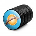Superman Daily Planet Tire Rim Wheel Aluminum Valve Stem Caps