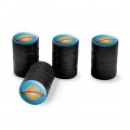 Superman Daily Planet Tire Rim Wheel Aluminum Valve Stem Caps
