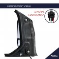 Spieg Driver Side Mirror Replacement For Ford Transit 150 250 350 Hd Cargo Van 2015-2019 Power Non-heated Short Arm Textured