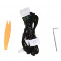 Culmkari Upgrade Inactive Speaker Activation Wire Harness Fits For Tesla Model 3 Sr Speakers 8-14 Cable Removal Tools 2018-2020