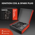 A-premium Ignition Coils And Spark Plugs Kits Compatible With Lexus Gs200t Is200t 2016-2017 Gs300 Is300 Nx300 2018-2019 Nx200t