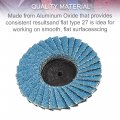 Uxcell 42 Pcs 2 Sanding Discs Nylon Roll Lock Surface Coarse Medium Fine Grit