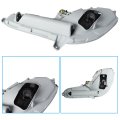 2pcs Clear Bumper Fog Lights Assembly With Bulbs And Switch Wiring Kit Replacement For 2012-2016 Accent 4-door