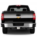 Ipick Image Made For Chevrolet 3d Gold Logo On Brush Silver Billet Aluminum 2-inch Tow Hitch Cover