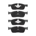 Front Brake Pads For Land Rover Discovery Sport 2015 2016 2017 2018 2019 Electronic Pad Wear Sensor 2 57 Inner Height 7 61 In 