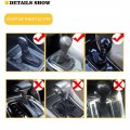 Forchrinse Red Ladybug Daisy Car Steering Wheel Cover Handbrake Gear Shift 3piece Sweat Absorption For Men Women