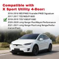 Wheel Fender Flares For 2016-2021 Tesla Model X Rear Passenger Door Arch Flare Mold Right