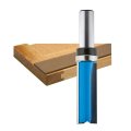 Flush Door Trimming Bit With 2 In Carbide And Top Mounted Guide Bearing 3 4 Diameter Flutes For Trim Cut 