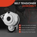 A-premium Belt Tensioner Assembly With Pulley Compatible Honda Acura Vehicles 2 4l Accord 2008-2012 Crosstour 2012-2015 Tsx