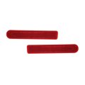 Rear Bumper Reflector Pair For Toyota Fj Cruiser 2007 2014 Red Lens With Bulbs Capa Certified Replacement To1184105 And 81910 