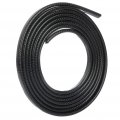 5m U-shape Window Door Rubber Seal Strip Car Weatherstrip For Doors Windows Engine Cover Universal Automotive Weather Stripping