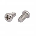 Uxcell M4 X 8mm 304 Stainless Steel Phillips Round Head Machine Screws Bolt 100pcs