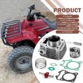 Engine Cylinder Piston Rings Gasket Kit Tensioner For Kawasaki Bayou 250 Klf250 2003-2011 Top End Rebuild