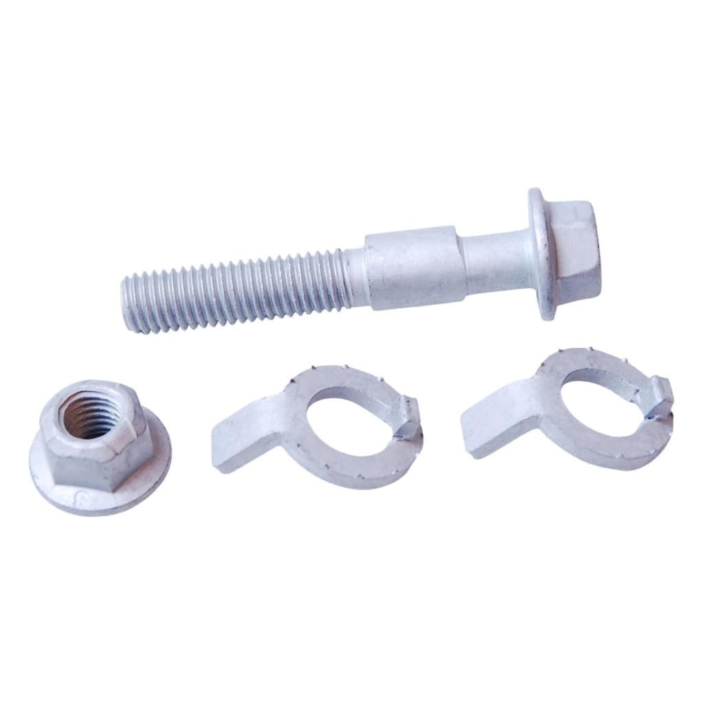 Alignment Cam Bolt Set For 2000 To 2011 Ford Focus Camber Adjustment Hexagonal M10 1 5 Thread 2 In Length Front Position