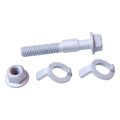 Alignment Cam Bolt Set For 2000 To 2011 Ford Focus Camber Adjustment Hexagonal M10 1 5 Thread 2 In Length Front Position 
