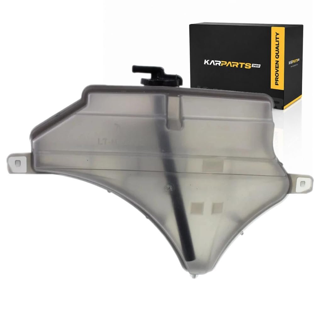 Coolant Recovery Tank For Mazda 6 2014 To 2021 Replacement Ma3014114 Pe0115351a Black Plastic Standard Style Front Position