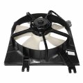 Ac3115111 Factory Style Radiator Cooling Fan Assembly Compatible With Acura Integra 1992-1993 12v Black