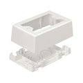 Panduit Jbx3510wh-a 1-gang Outlet Box White 2-piece 