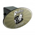 Reality Is For People Who Can T Afford Video Games Funny Humor Oval Tow Trailer Hitch Cover Plug Insert