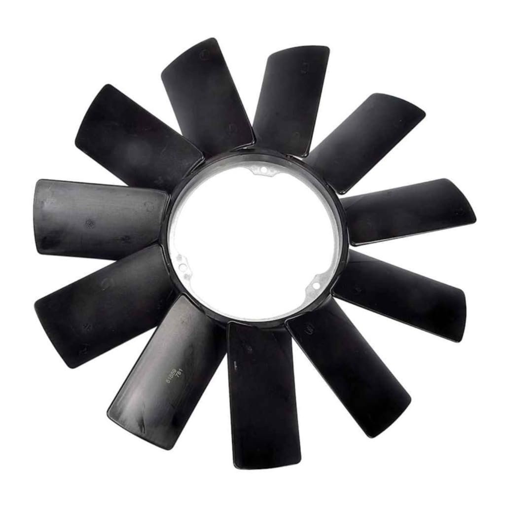 Radiator Fan Blade For Bmw M5 1991 1992 1993 Puller Airflow Black Plastic With Steel Hub Replacement 11521712058