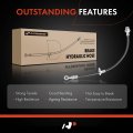 A-premium Rear Driver Brake Hydraulic Hose Compatible With Select Honda Models Accord 1998 1999 2000 2001 2002 Disc Brakes