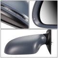 Auto Dynasty Au1320125 Factory Style Driver Left Side Mirror Power Folding Adjust Heated Glass Turn Signal Compatible With Audi