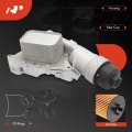 A-premium Engine Oil Cooler And Filter Housing Compatible With Mini Bmw Vehicles Cooper 2014-2019 Clubman 2016-2019 Countryman