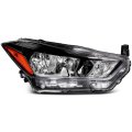 Headlight Assembly Fit 2017-2020 For Nissan Kicks Halogen Black Housing Clear Lens Right Side 