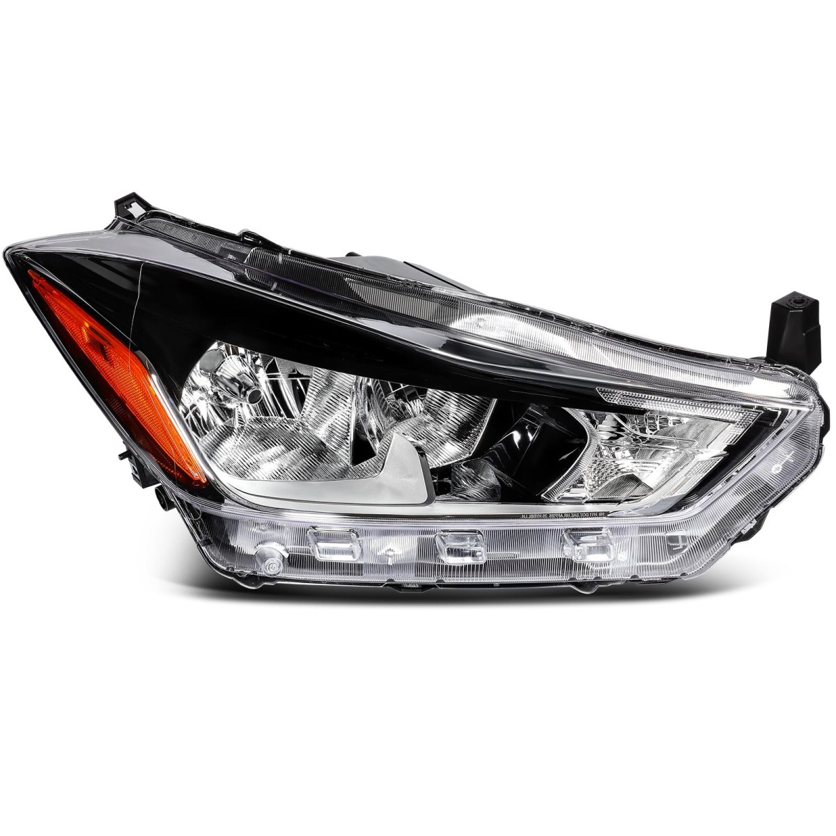 Headlight Assembly Fit 2017-2020 For Nissan Kicks Halogen Black Housing Clear Lens Right Side