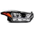 Headlight Assembly Fit 2017-2020 For Nissan Kicks Halogen Black Housing Clear Lens Right Side
