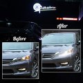 Gtinthebox Switchback Dual-color White Amber Illuminating Headlight Led Daytime Running Signal Lights Drl Retrofit For
