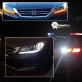 Gtinthebox Switchback Dual-color White Amber Illuminating Headlight Led Daytime Running Signal Lights Drl Retrofit For