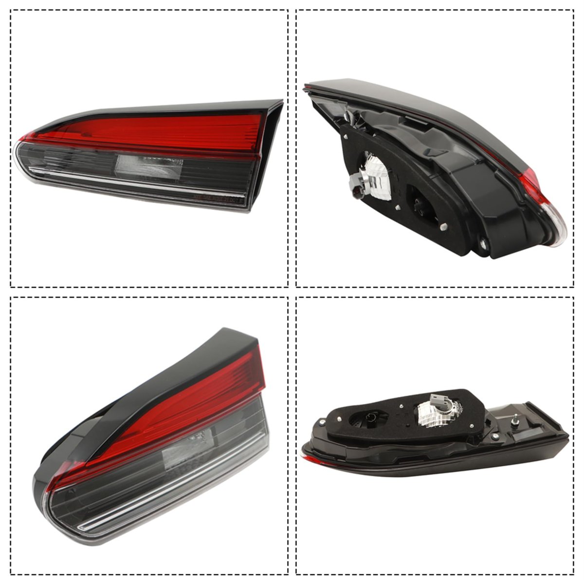 Inner Rear Right Brake Tail Light Assembly For 2022 2023 Corolla Cross Xle Replacement 81580-0a150 Passenger Side Chrome Lens