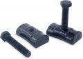 2x Torsion Bar Adjuster Adjustment Bolt And Nut For 88-10 Chevy Gmc Cadillac 